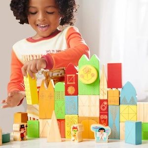 Gently Used Disney’s It’s A Small World block set - all 32 pieces
